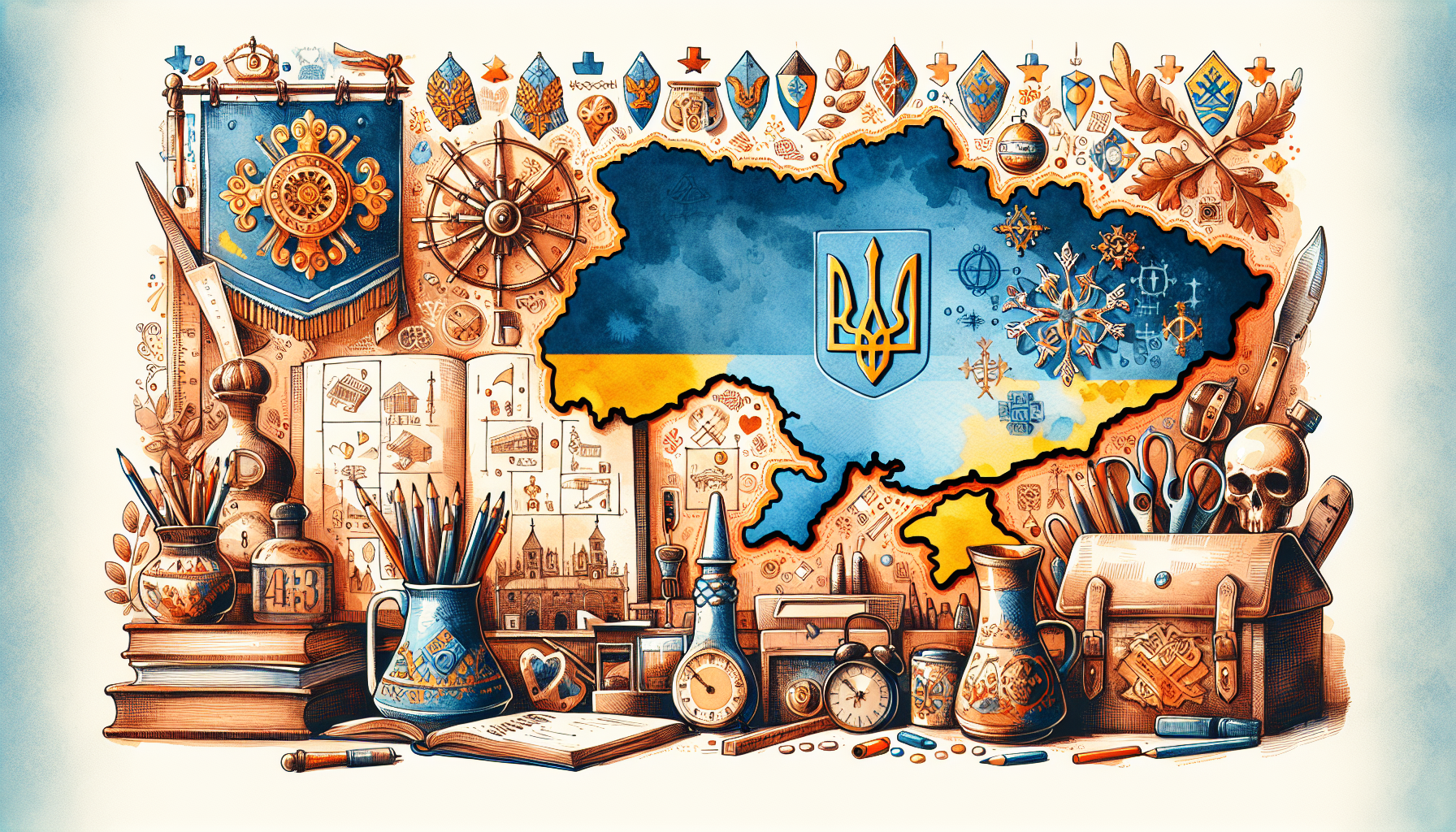 Робота з історичною картою 8 клас: конспект уроку