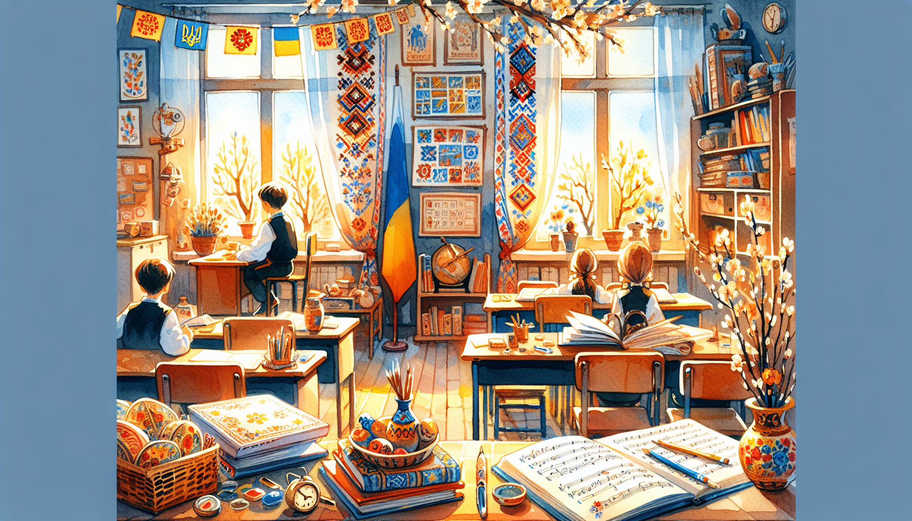 Веснянки у 5 класі: план уроку + завдання